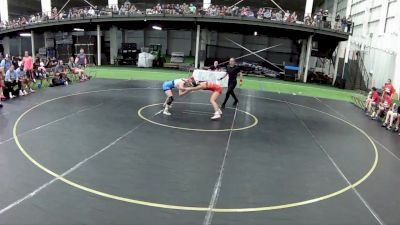 100 lbs Sandy Breeden, Missouri Blue vs Kate Hollinger, Pennsylvania Red