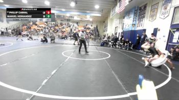 165 lbs Cons. Round 1 - Manuel Hernandez, Shadow Hills vs Phillip Cabral, La Mirada