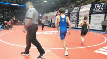 106 Class 4 lbs Champ. Round 1 - Parker Hansen, Ozark vs Kaeler Byrd, Grain Valley