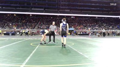 D1-113 lbs Cons. Round 1 - Ryan Theisen, Utica Eisenhower vs Jay Wilson, Clarkston