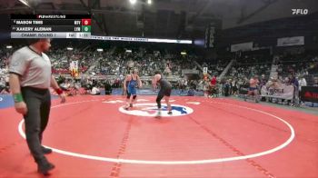 3A-285 lbs Champ. Round 1 - Xakery Aleman, Lyman vs Mason Tims, Mountain View