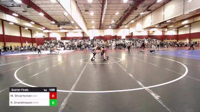 106 lbs Quarterfinal - Maximillian Shvartsman, Doughboy vs Reid Grandmason, Smittys Barn