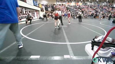 98 lbs Quarterfinal - Brynlyn Sullivan, R.A.W. vs Camden Garrison, HURRICANE WRESTLING ACADEMY