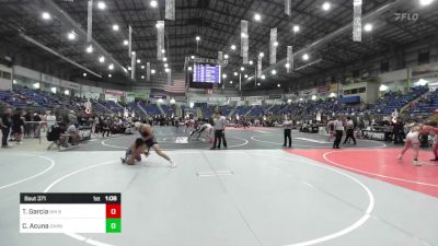 150 lbs Final - Tatum Garcia, NM Bad Boyz vs Chris Acuna, Darkhorse WC