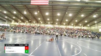 75 lbs 1st Place Match - Kyle Hatchell, Wasatch Wrestling Club vs Rockwell Elton, Payson Pride