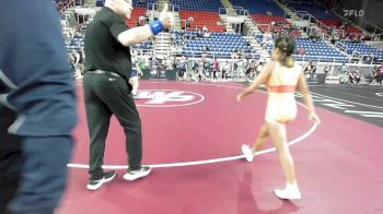 106 lbs Cons 32 #2 - Josefina Orozco, Illinois vs Samantha Yap, Connecticut