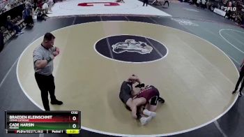 Quarterfinal - Cade Harsin, Minden vs Braeden Kleinschmit, Cedar Catholic
