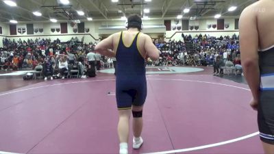 215 lbs Round 2 - Dylan Schrock, Clear Creek-Amana vs Bryson Burgus, Burlington Notre Dame