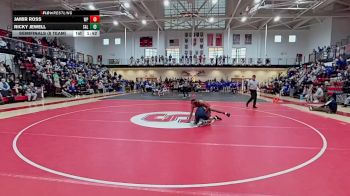 150 lbs Semifinals (8 Team) - Ricky Jewell, Salesianum vs Jamir Ross, William Penn H.S.