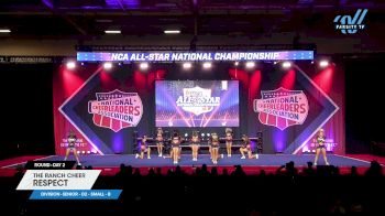 The Ranch Cheer - Respect [2025 L3 Senior - D2 - Small - B Day 2] 2025 NCA All-Star National Championship