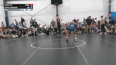 76 kg Quarterfinal - Juliet Alt, PA West Black - W vs Janiya Johnson, Wyoming Seminary - W