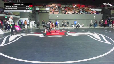 150 lbs Round Of 32 - Austin Brown, Clovis West vs Elias Gonzales, Madera South