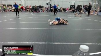 68 lbs Semis (4 Team) - Dylan Silkowski, Seagull WC vs Francis Bacon, Team Germantown