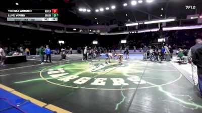 132 lbs Cons. Round 3 - Thomas Antonio, Royal vs Luke Young, Gig Harbor