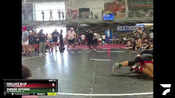 120 lbs Semis & 3rd Wb (16 Team) - Wallace Blue, Team Rich Habits vs Parker Withers, MF Purge Black