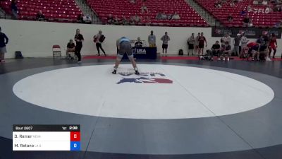 97 kg Cons 8 #1 - David Remer, Nevada vs Marco Retano, La Grande Mat Club