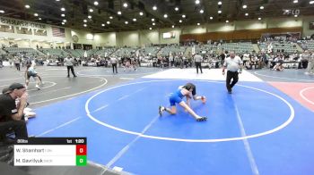 86 lbs Final - Weston Shamhart, 1 On 1 Fight Academy vs Michael Gavrilyuk, Sacramento Wrestling Bears