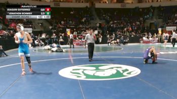 5A 157 lbs Champ. Round 1 - Jonathon Schmidt, Cleveland vs Joaquin Gutierrez, Clovis