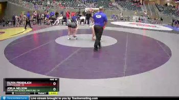 152 lbs Round 1 - Olivia Froehlich, North Eugene vs Jorja Nelson, Crater High School Wrestling