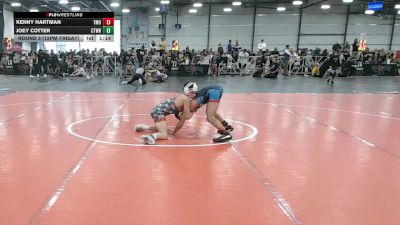96 lbs Round 3 (12pm Friday) - Joey Cotter, CTWHALE vs Kenny Hartman, Team Ohio