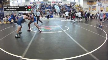 190 lbs Champ. Round 2 - Eric Bertis-Sample, North Port HIgh School vs Ari Kasbarian, Satellite HS