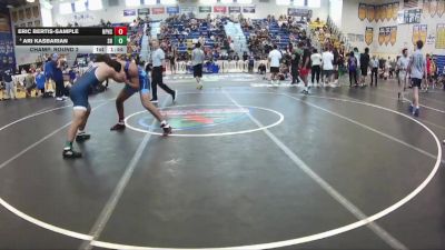 190 lbs Champ. Round 2 - Eric Bertis-Sample, North Port HIgh School vs Ari Kasbarian, Satellite HS