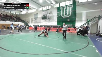 190 lbs 7th Place Match - Leeanna Ellis Arroyo, Knight vs Sherlyn Luna, South Hills