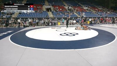 157 lbs Cons. Sub-rd Of 64 - Isaiah McDaniel, Connecticut vs Jacob Hadden, Oklahoma