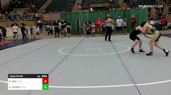 91 lbs Consi Of 8 #1 - Gracie Gay, Heard County USA Takedown vs Jedediah Jordan, Georgia