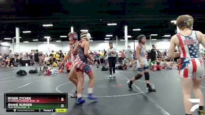 100 lbs Round 4 (8 Team) - Carter Kinard, U2 Upstate Uprising Blue vs Myla Good, Team Revolution