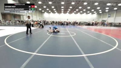 126 lbs Round Of 64 - Cayden Holt, MO vs Remington Singletary, GA