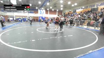 144 lbs Champ. Round 2 - Logan Pistilli, Huntington Beach vs Ayden Vergara, Ramona