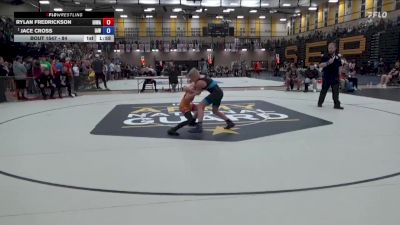 82 lbs Champ. Round 2 - Rylan Fredrickson, Iowa vs Jace Cross, Immortal Athletics WC