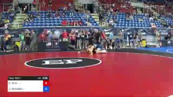 182 lbs Round Of 64 - Caleb Zinn, Washington vs Julian Gonzalez, Arizona