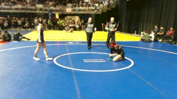 5A 110 lbs Champ. Round 1 - Savanna Denton, Canyon West Plains vs Mary Griffin, Melissa