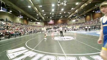 2A 157 lbs Champ. Round 1 - Lincoln Fullmer, Millard vs Ethan James Pope, Parowan