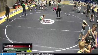45 lbs Round 5 (6 Team) - Ollie Smith, Carolina Reapers vs Grayson Link, Summerville Takedown Club