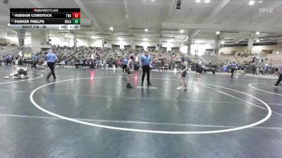 90 lbs Quarterfinal - Parker Phelps, Swarm Wrestling vs Hudson Comstock, TN Wrestling Academy