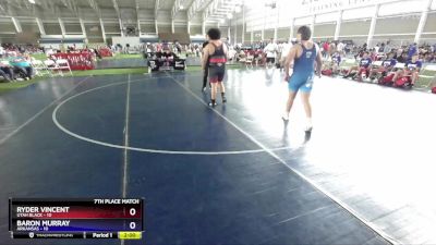 215 lbs Placement Matches (8 Team) - Ryder Vincent, Utah Black vs Baron Murray, Arkansas