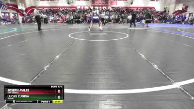 285 lbs Cons. Round 2 - Lucas Zuniga, Aptos vs Joseph Aviles, San Benito