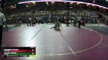 115 lbs Quarterfinal - Margo Menge, McKeel vs Lourdes Macias, Western