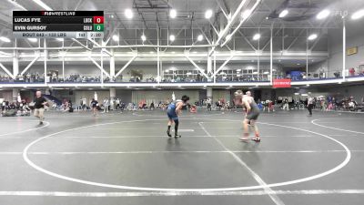 133 lbs Consi Of 8 #1 - Lucas Fye, Lock Haven vs Evin Gursoy, Columbia - Unattached