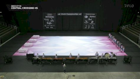 Central Crossing HS "Grove City OH" at 2025 WGI Percussion/Winds World Championships