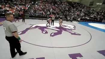 4A 138 lbs Champ. Round 1 - Rykan Hacking, Uintah vs Azel Olvera, Jordan