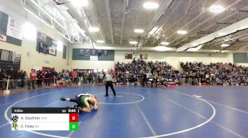 113 lbs Consi Of 8 #2 - Aemon Gauthier, Winnisquam vs Colin Foley, Bishop Guertin