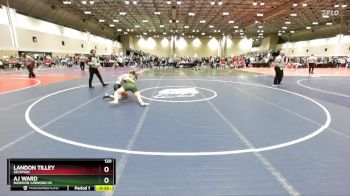 120 lbs Cons. Round 2 - Landon Tilley, Seckman vs Aj Ward, Basehor-Linwood HS