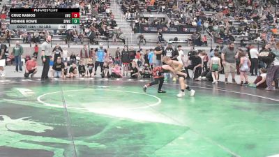 93 lbs Cons. Sub-semis - Ronnie Rowe, Silver Valley Wrestling Club vs Cruz Ramos, Asylum Wrestling Club