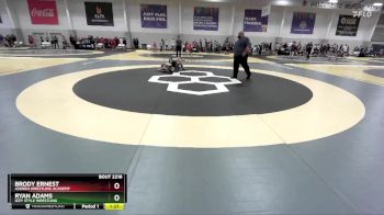 139 lbs Semifinal - Brody Ernest, Askren Wrestling Academy vs Ryan Adams, Izzy Style Wrestling