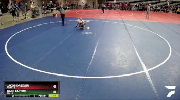 95 lbs Finals (8 Team) - Jacob Drexler, Foley vs Gage Factor, TCU