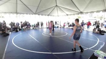 130 lbs Rr Rnd 2 - Jacob Fernandez, Sunkist Kids/ Monster Garage vs Nicholas Macias, Silverback WC